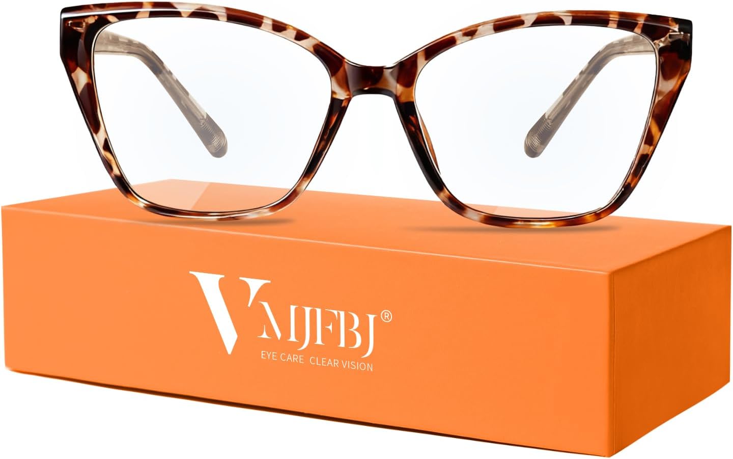 Blue Light Glasses for Woman  Fashion Cat Eye Anti Blue Light Blocking Glasses Women  TR90 Lightweight Computer Glasses for Gaming & Screen Use  Reduce Eye Strain & Improve Sleep Tortoise