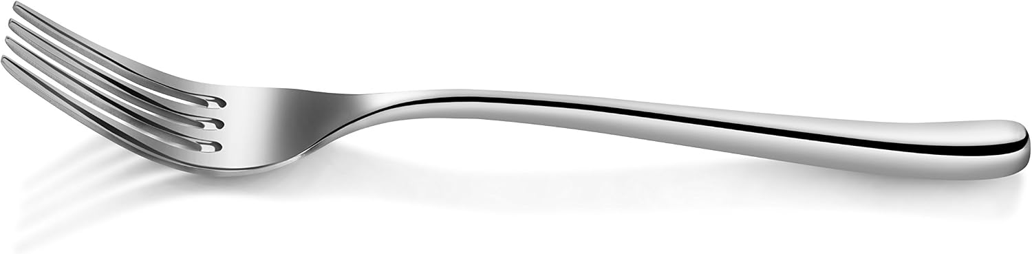 Artaste Rain II Forged 18/10 Stainless Steel (Silver (Set of 12)  Salad Fork (7-Inch))