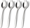 Lovingly Yours 7-inch Spork Stainless Steel  Reusable Metal Sporks  Set of 4