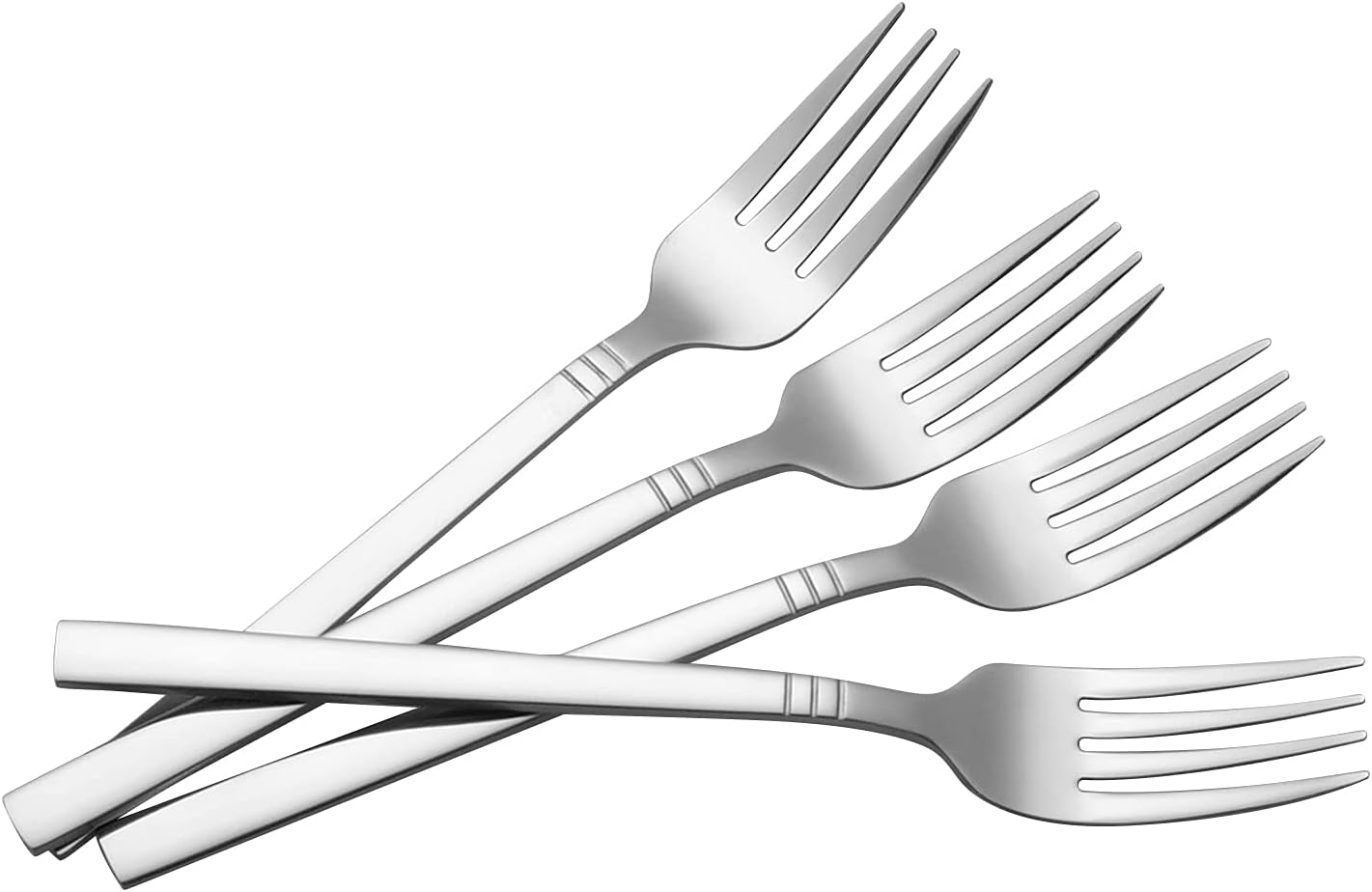 Morcte Stainless Steel Dessert Fork  Set of 12