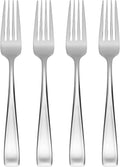 Oneida Moda Dinner Forks  Set of 4 Silver Dinner Forks  Set of 4