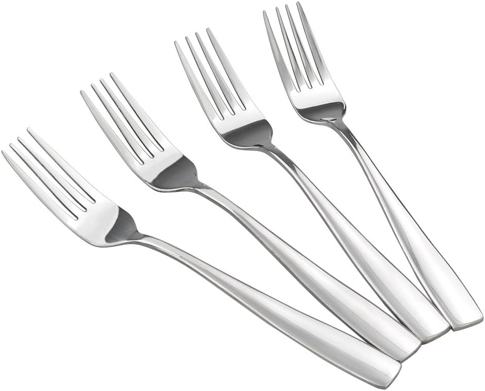 16-Piece Stainless Steel Salad Forks  Dessert Forks