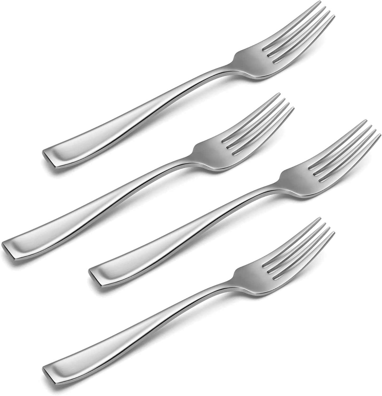 Oneida Moda Salad Forks  Stainless Set of 4