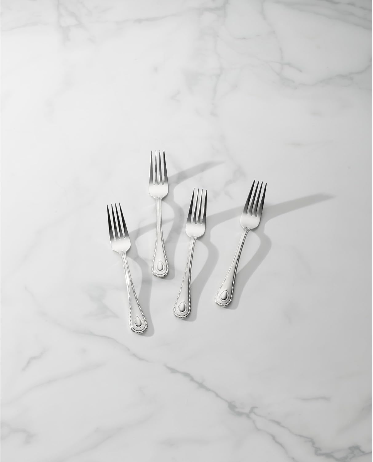 Lenox 894745 French Perle Salad Forks  Set Of 4