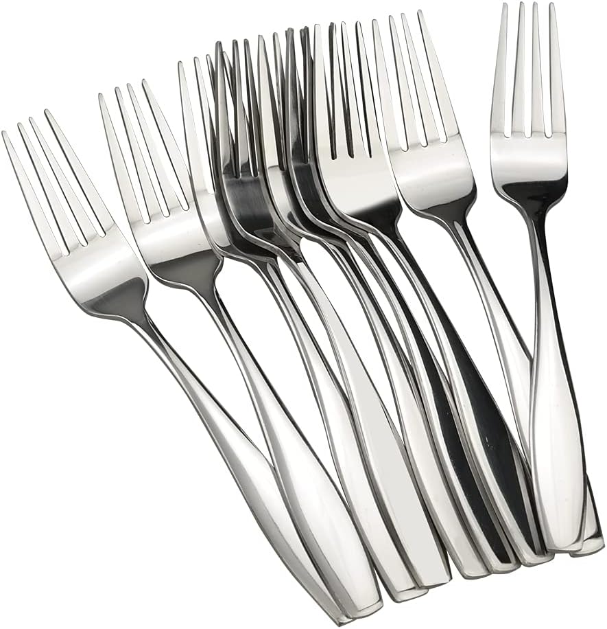 Ggbin Stainless Steel Dessert Fork  12 Pieces Small Salad Forks