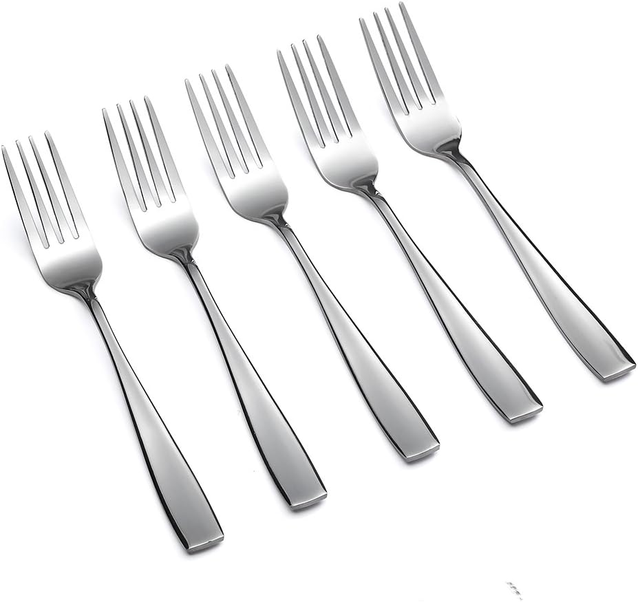 Staintess Steel Salad Forks Set 6.7-Inch 12-Piece