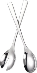 IMEEA Salad Servers 18/8 Stainless Steel Salad Serving Set Salad Fork and Spoon  10-Inch