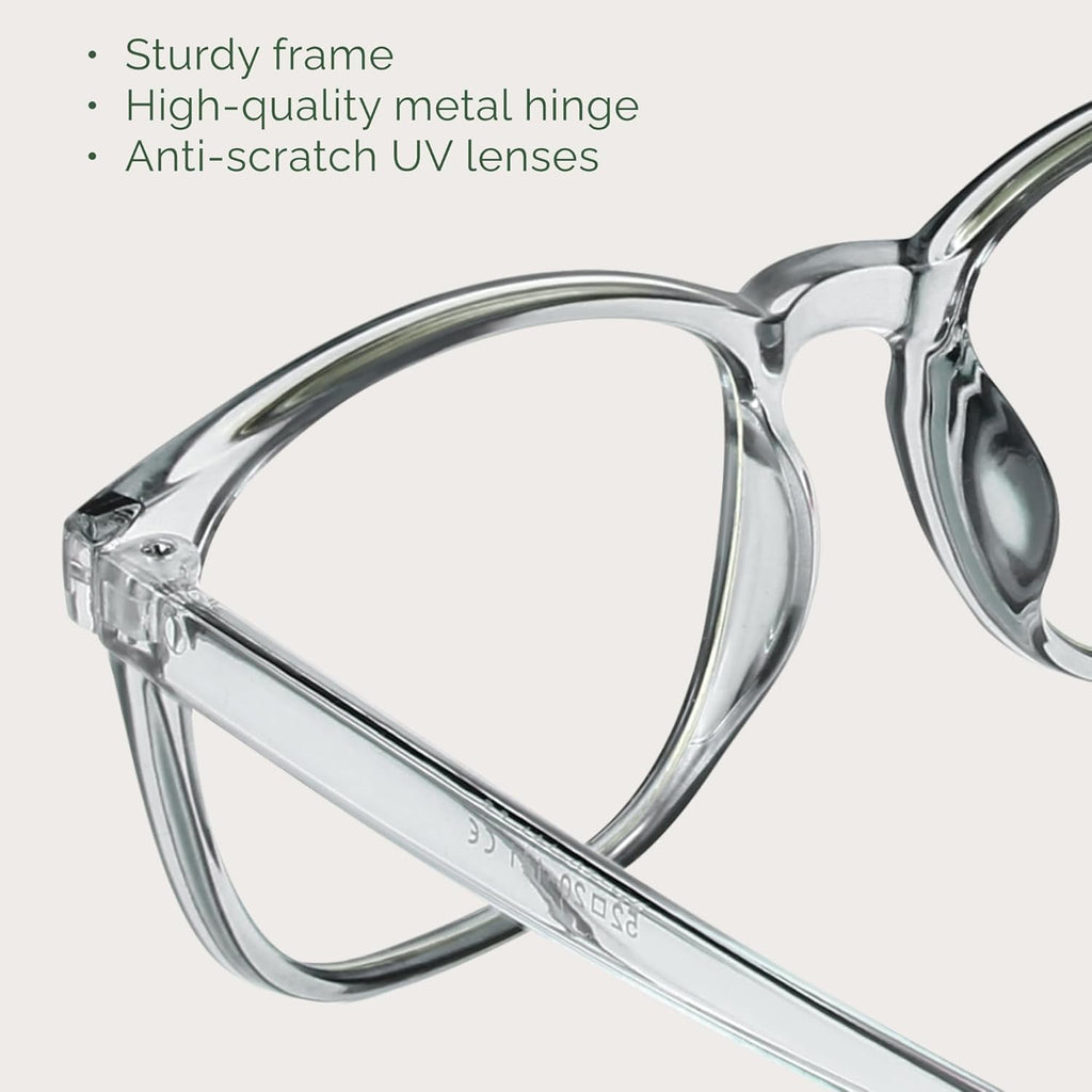 MIGSIR 6 Pack Blue Light Blocking Glasses for Women Men – Stylish Computer & Gaming Glasses  Fashion Square Frame Eyewear