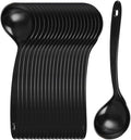 Large Plastic Serving Spoons Disposable Heavy Duty Serving Spoons Long Handle Scoop Soup Rice Ladle for Party Catering Buffet Restaurant 20 Pieces