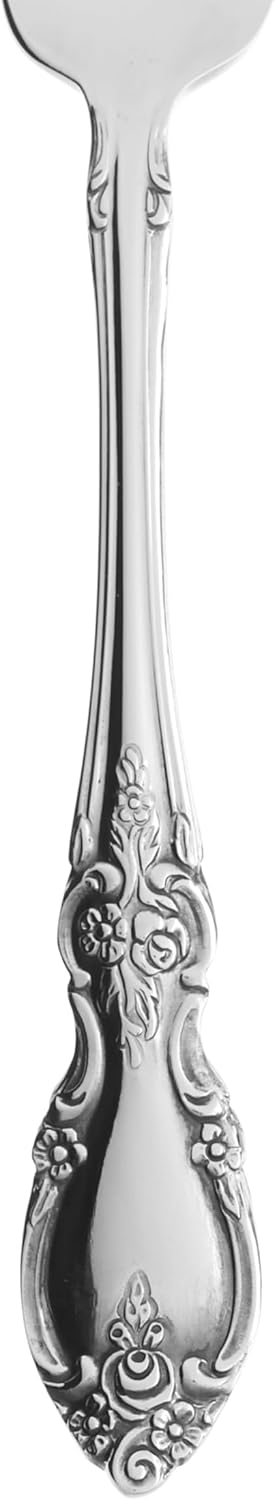 Oneida Louisiana 4-Piece Fine Dinner Forks Stainless Steel Silverware Set  18/8 Stainless Steel Fork Set  Service For 4  Dishwasher Safe  Mirror Finish  Utensils  Flatware Tableware (Silver  4 Piece)