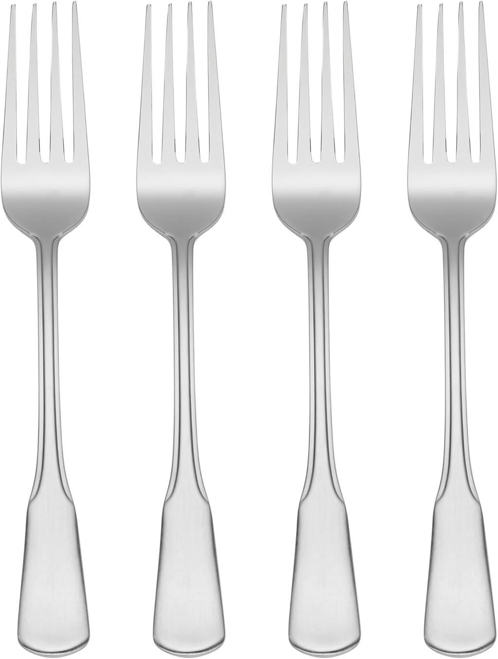 Oneida Flatware Colonial Boston Dinner Forks  Set of 4 Silver