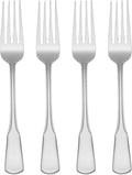 Oneida Flatware Colonial Boston Dinner Forks  Set of 4 Silver