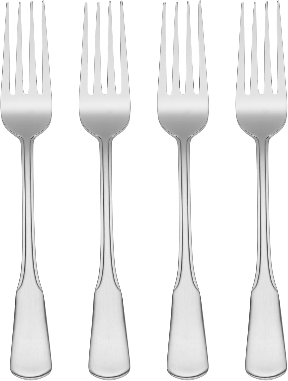 Oneida Flatware Colonial Boston Dinner Forks  Set of 4 Silver