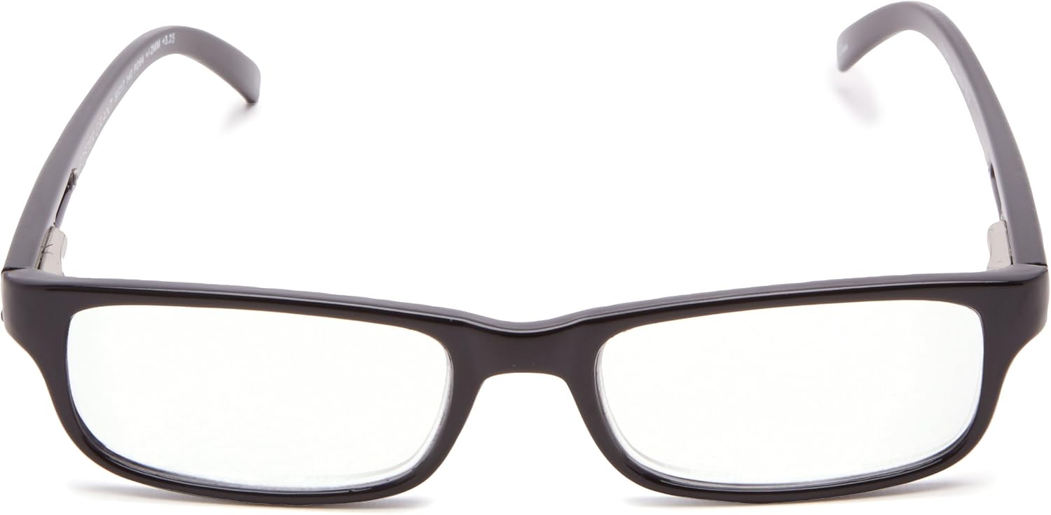 Foster Grant Men's Brandon Rectangular Reading Glasses