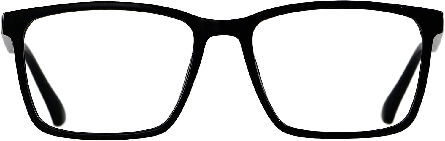 ANDWOOD Blue Light Blocking Glasses Men Women Computer Filter Large Frame Bluelight Blocker Anti Blue Ray Lightweight AR002