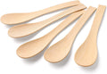Bamboo Utensils Disposable -100PK Bamboo Soup Spoons 6.7" Disposable Compostable Spoons for Eating 100% Biodegradable Renewable Natural Travel Cutlery