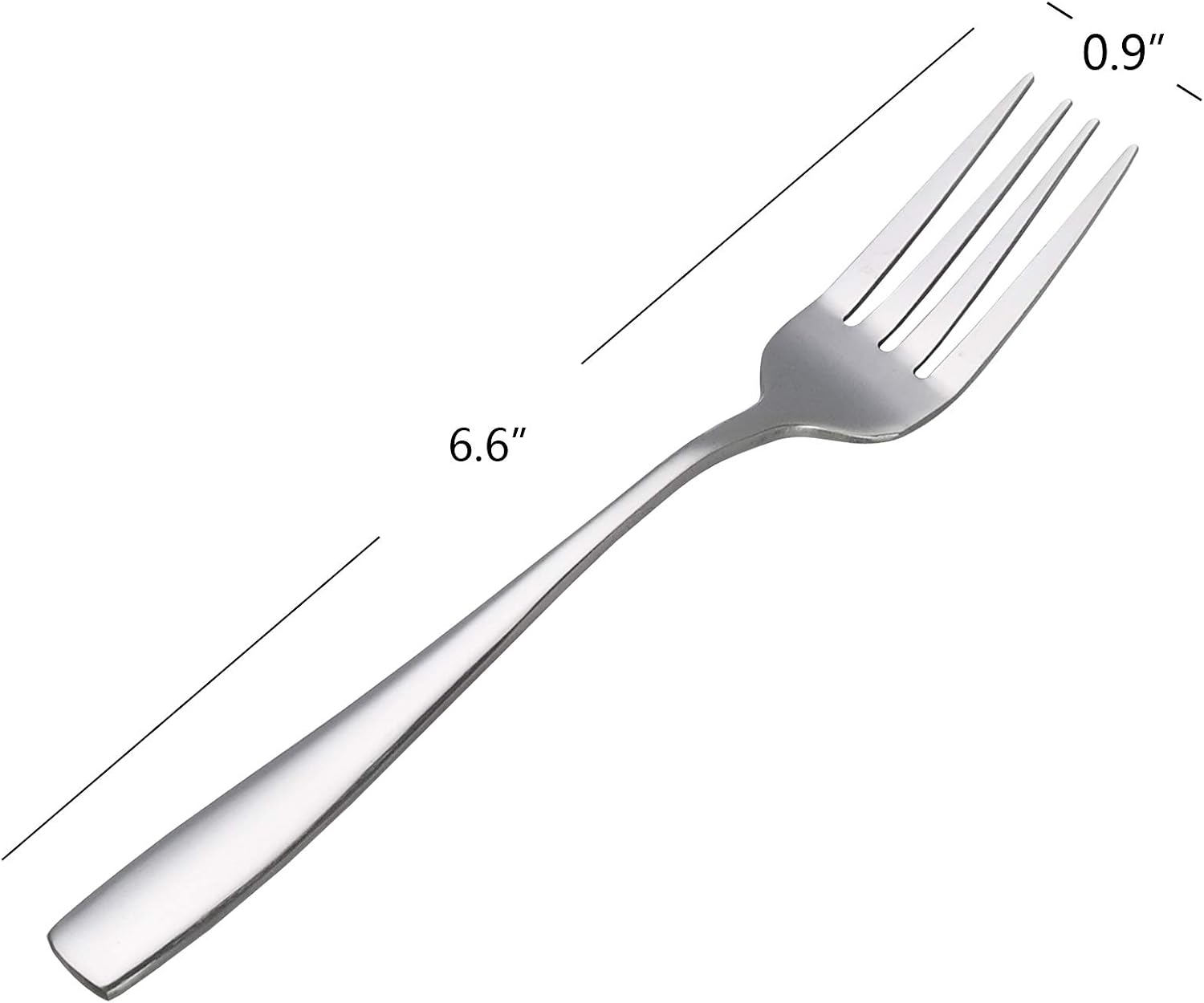 Asking 12-Piece Stainless Steel Dessert Forks  Silverware Set Dessert Forks