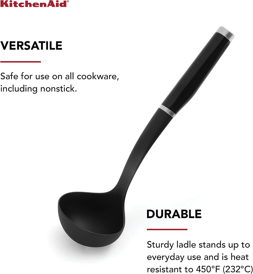 KitchenAid KE006OHOBA Classic Nylon Ladle