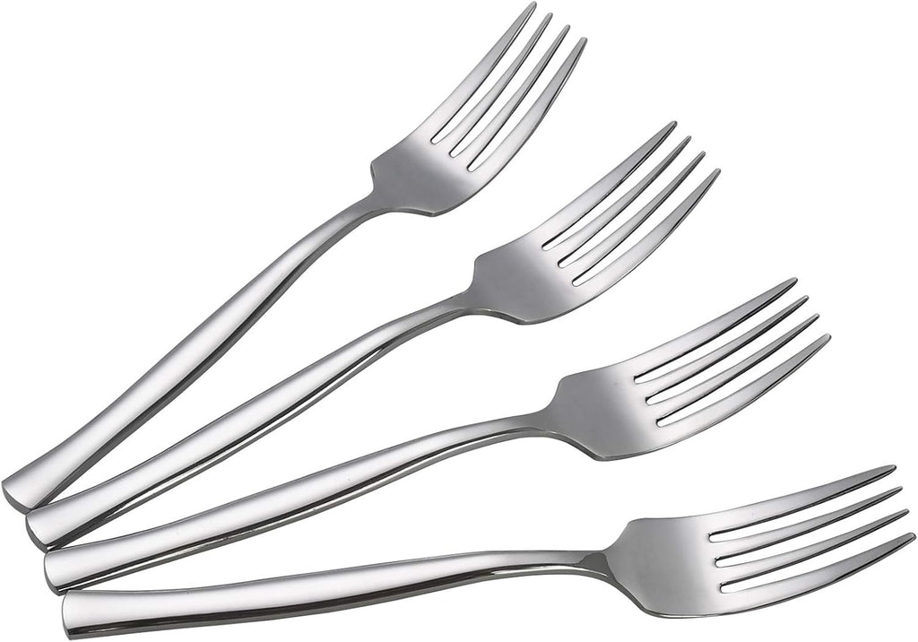 12-Piece Dessert Forks  Stainless Steel Salad Fork