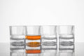 10oz Old Fashioned Whiskey Glasses Set | Lead-Free Crystal  Heavy Base  Rock Glass with Elegant Tile Design  4-Piece Set for Scotch & Cocktails
