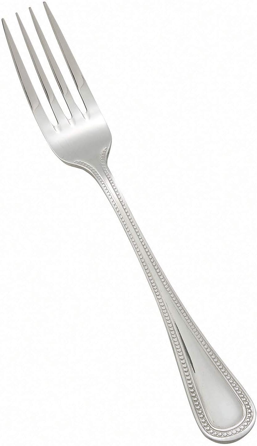 Winco Pearl Stainless-Steel Table Fork  Extra Heavyweight  8.75" (12 Pack)