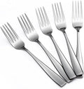 Stainless Steel Dinner/Salad Forks Set 12-Piece 8 Inches