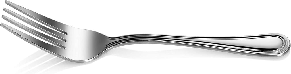 New Star Foodservice 58062 Slimline Pattern  18/0 Stainless Steel  Salad Fork  6.25-Inch  Set of 12