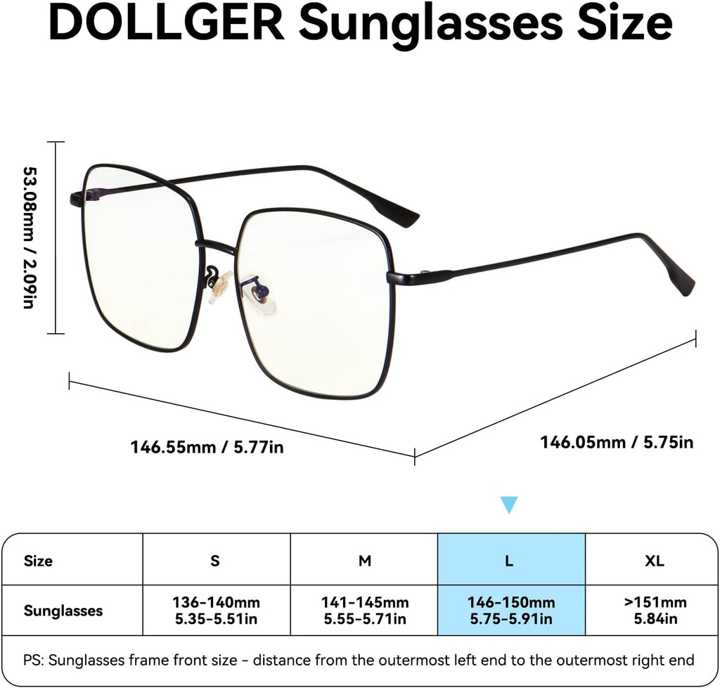 Dollger Blue Light Blocking Glasses women Anti Glare UV Filter Computer Gaming Glasses Retro matal square Eyeglasses Frame
