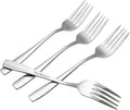 Asking 12-Piece Stainless Steel Dessert Forks  Silverware Set Dessert Forks