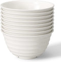 Homestockplus Unbreakable Cereal Bowls 30 OZ Ramen Bowl Microwave and Dishwasher Safe BPA-Free Eco-Friendly Deep Soup Bowl for Cereal  Salad  Soup  Rice（NOT CERAMIC） [Set of 8]