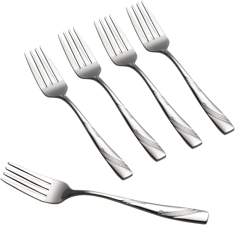 16-Piece Stainless Steel Dessert Forks  6.70-Inch