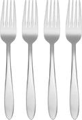 Oneida Mooncrest Dinner Forks  Set of 4 B336004A  Silver  Set of 4  Dinner Forks