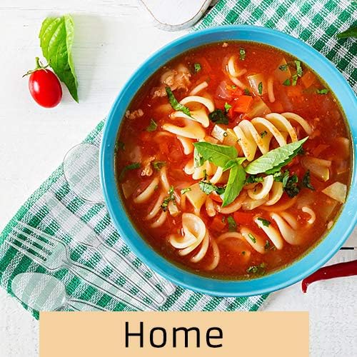 [50 Count] Settings Plastic Clear Soup Spoons  Heavyweight Disposable Cutlery  Great For Home  Office  School  Party  Picnics  Restaurant  Take-out Fast Food  Outdoor Events  Or Every Day Use  1 Bag