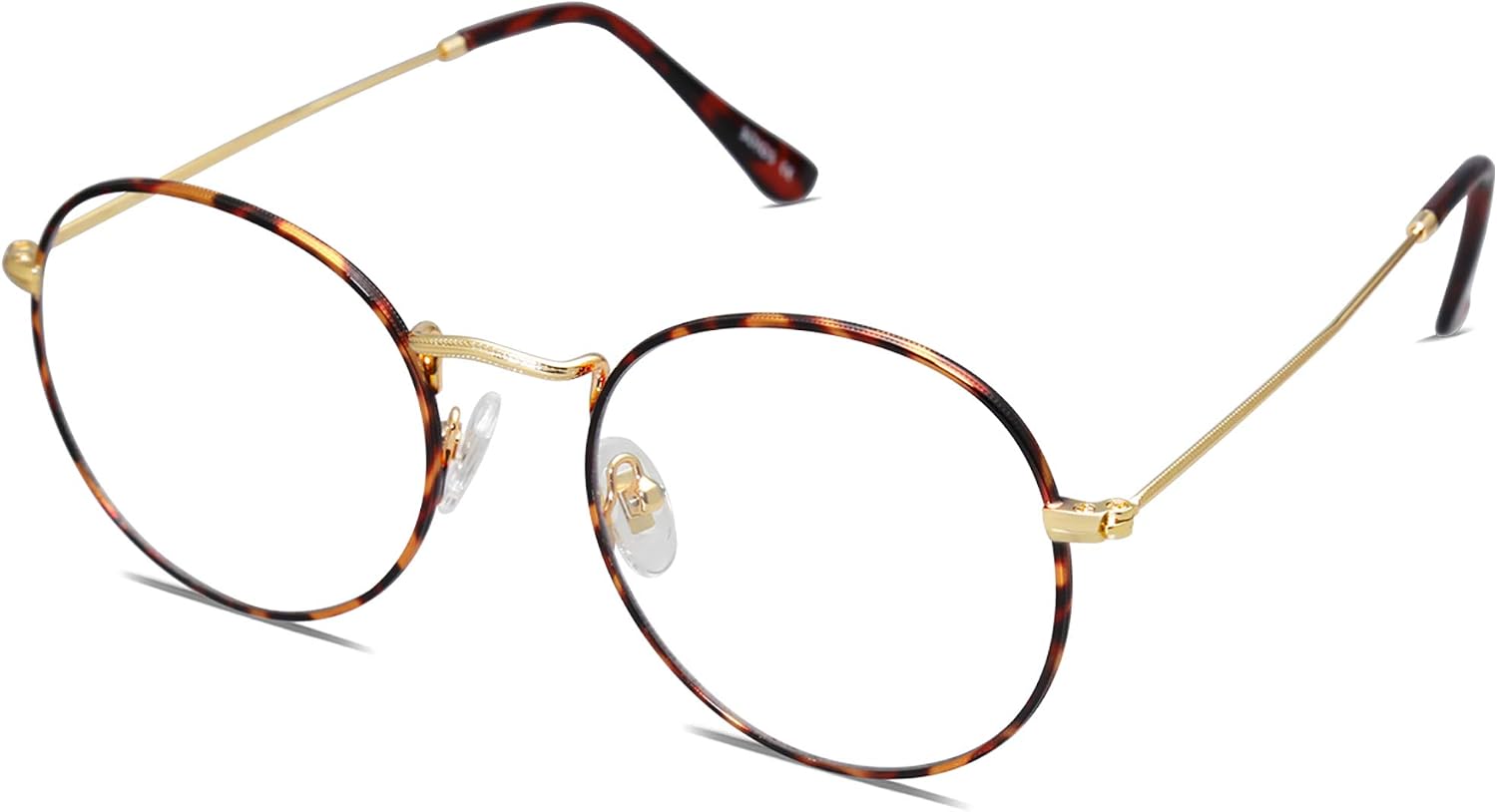 SOJOS Blue Light Blocking Computer Glasses Round Eyewear Anti Blue Light Lens Preppy Chic SJ5024B
