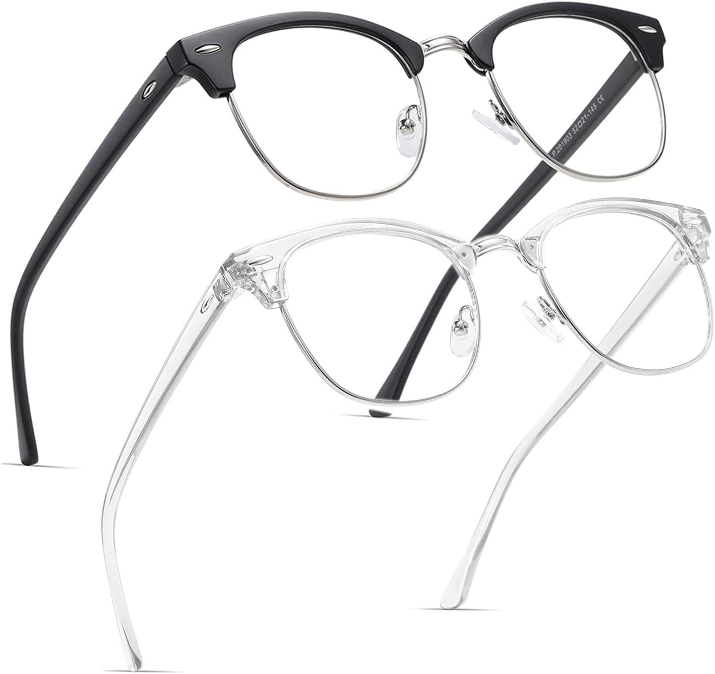 Blue Light Blocking Glasses Computer/Gaming/Screen Glasses for Women or Men，Anti Blue Light & UV