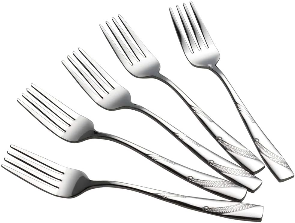 16-Piece Stainless Steel Dessert Forks  6.70-Inch
