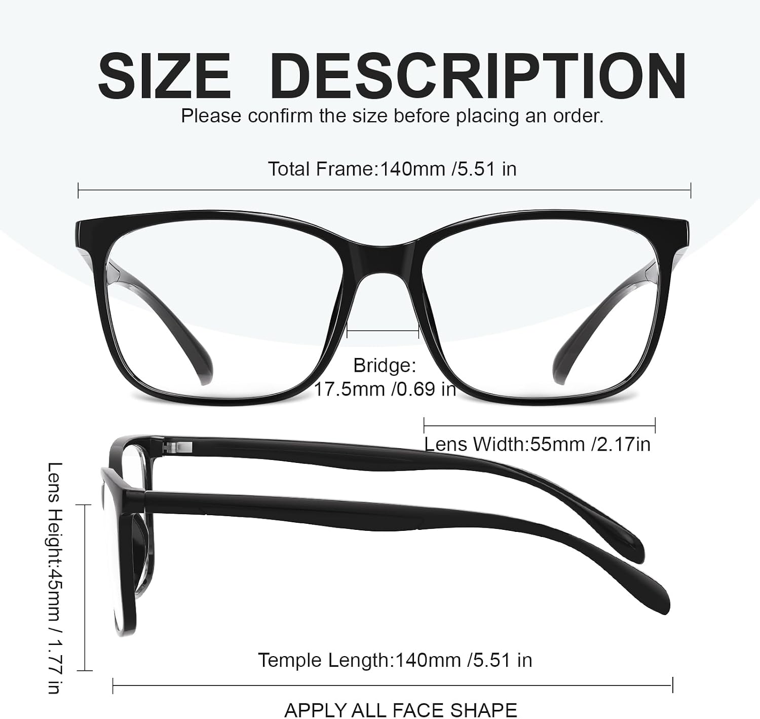 hunsquer Blue Light Glasses for Women Blue Light Blocking Glasses Men Computer Gaming Blue Screen Glasses Mens Blue Light Blocker Glasses
