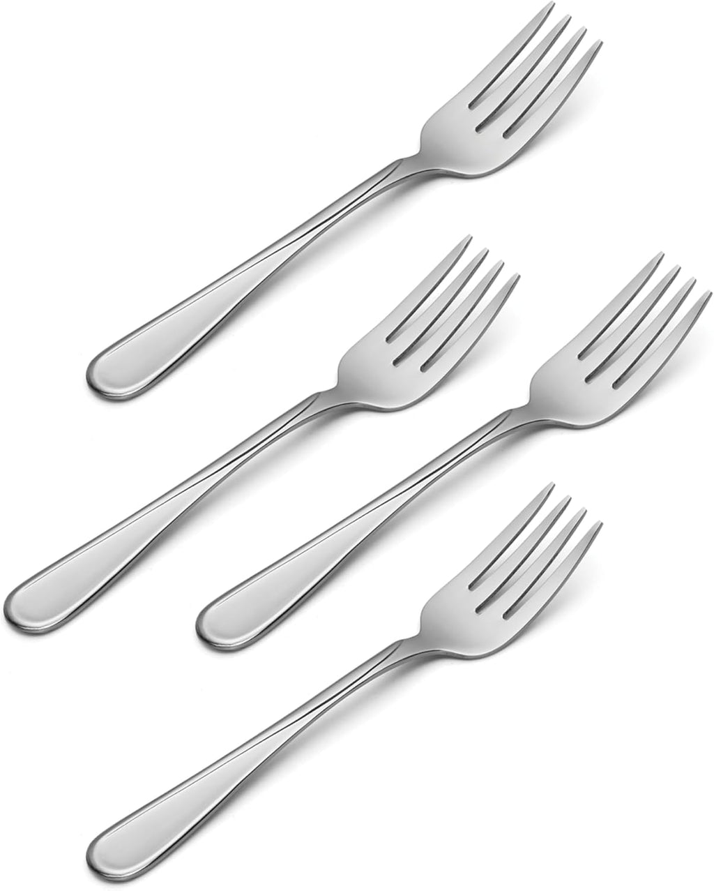 Oneida Flight Everyday Flatware Salad Forks  Set of 4