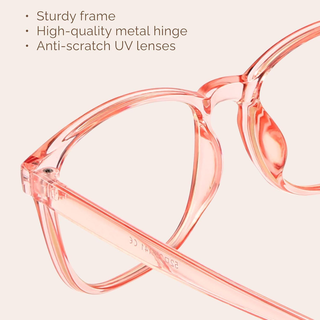 MIGSIR 6 Pack Blue Light Blocking Glasses for Women Men – Stylish Computer & Gaming Glasses  Fashion Square Frame Eyewear