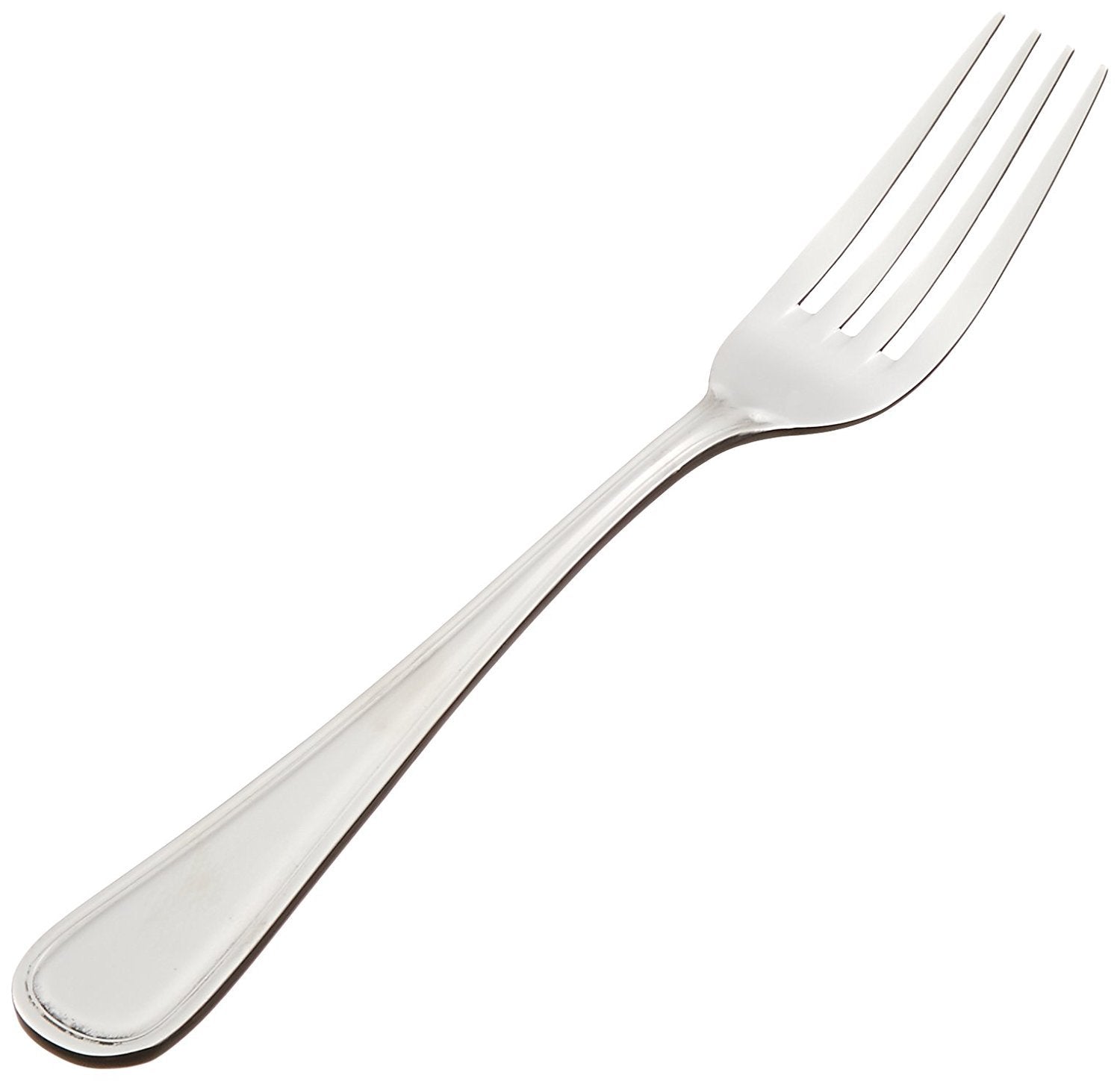 Winco Continental Table Fork Set  European  Heavyweight Stainless Steel  18/0  12-Piece