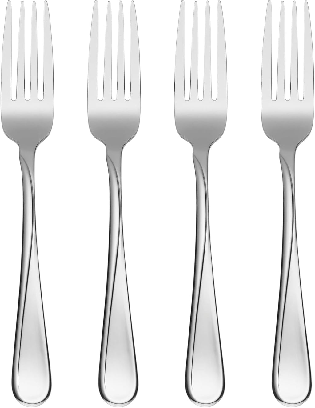 Oneida Flight Everyday Flatware Dinner Forks  Set of 4