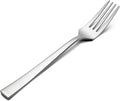 Salad Forks Set of 12  E-far 6.7 Inch Stainless Steel Dessert Forks for Home  Kitchen or Restaurant  Non-toxic & Mirror Polished  Squared Edge & Dishwasher Safe