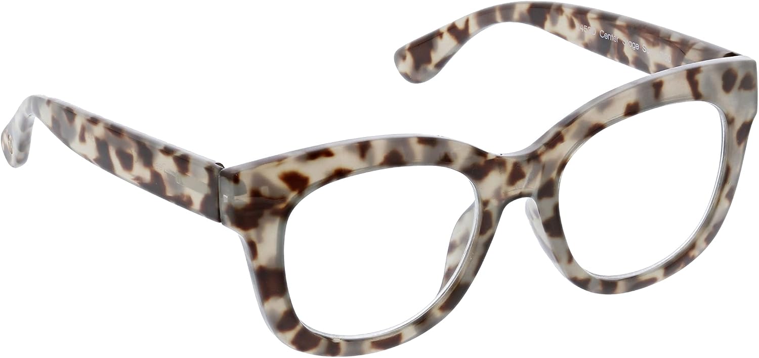 Peepers by PeeperSpecs Oprah's Favorite Center Stage Women's Oversized Blue Light Blocking Reading Glasses