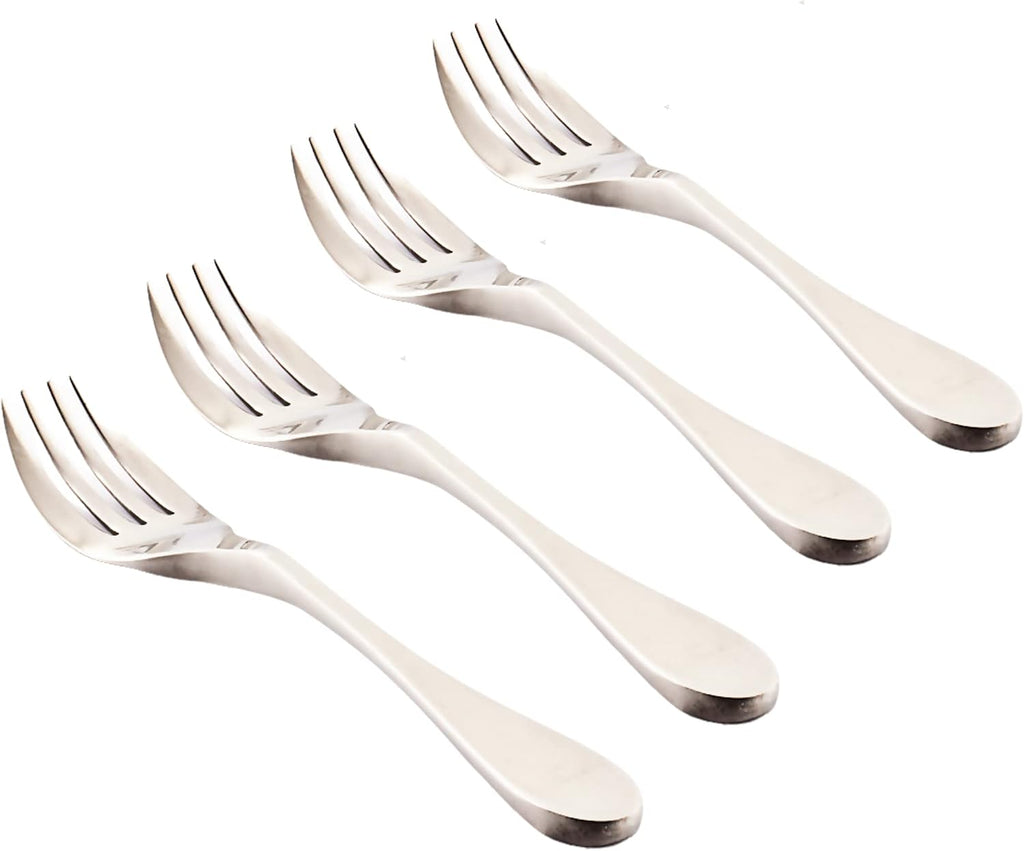 KNORK Original Forged Salad Forks (Set of 4) – Open Stock  18/10 Stainless Steel – Ergonomic  Matte Finish