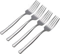 12-Piece Dessert Forks  Stainless Steel Salad Fork