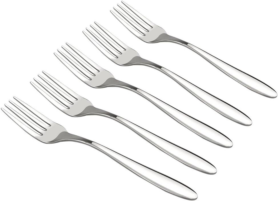 Ramddy 18/10 Stainless Steel Salad Fork  12-Piece  7-Inch