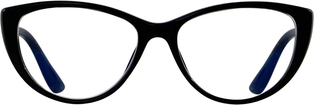 ANDWOOD Blue Light Blocking Glasses Women Bluelight Blocker Computer Cateye Clear Cat Eye Eyeglasses Frame AR003