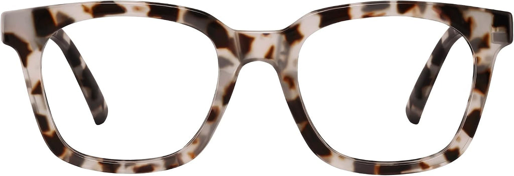 Blue Light Blocking Glasses for Women Men Oversize Fashion Squre Anti Eyestrain Glasses for Gaming/Reading/TV
