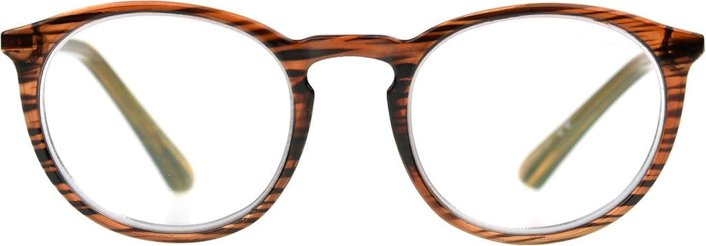 Foster Grant unisex-adult Mckay Blue Light Multifocus Reading Glasses Round reading-glasses