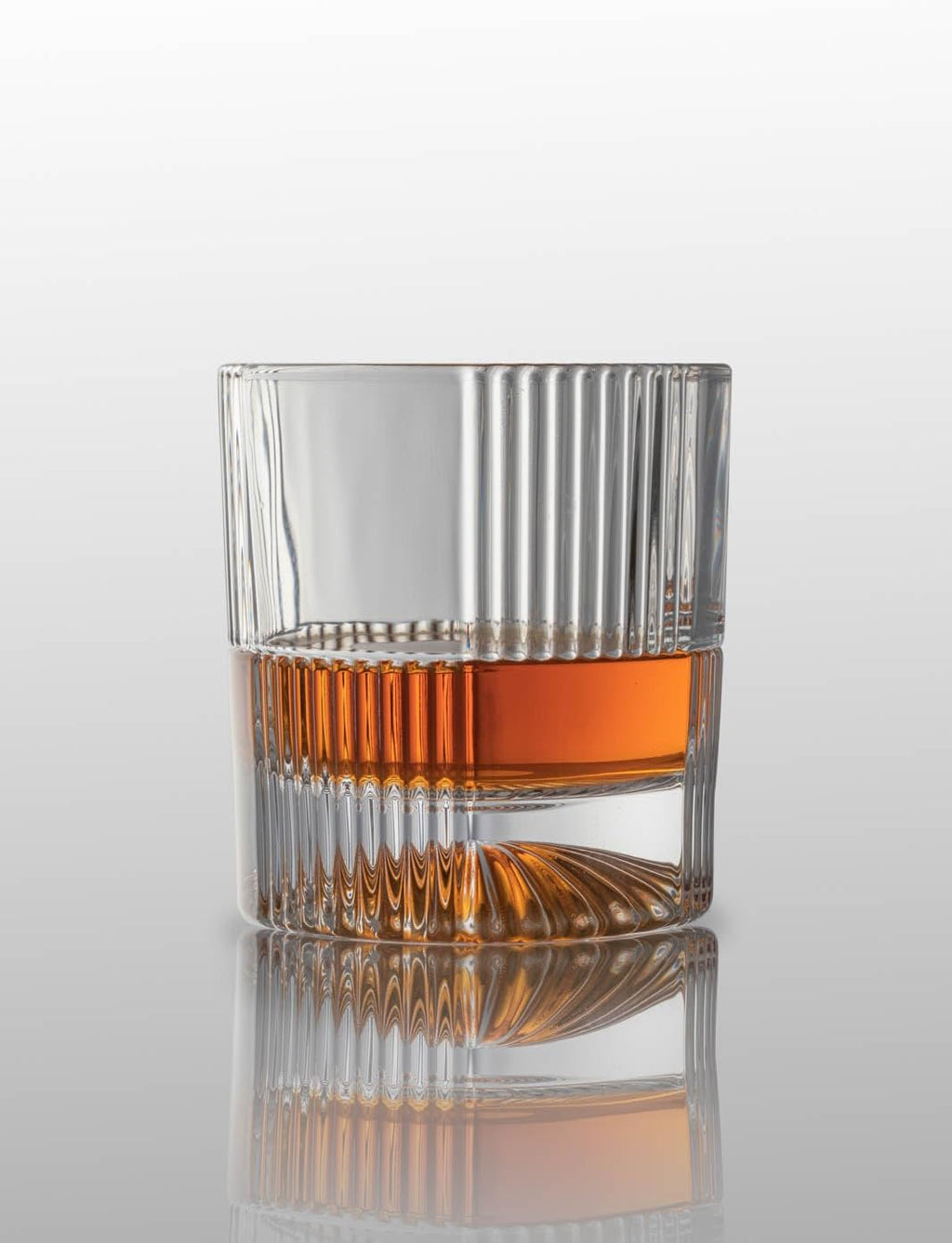 10oz Old Fashioned Whiskey Glasses Set | Lead-Free Crystal  Heavy Base  Rock Glass with Elegant Tile Design  4-Piece Set for Scotch & Cocktails
